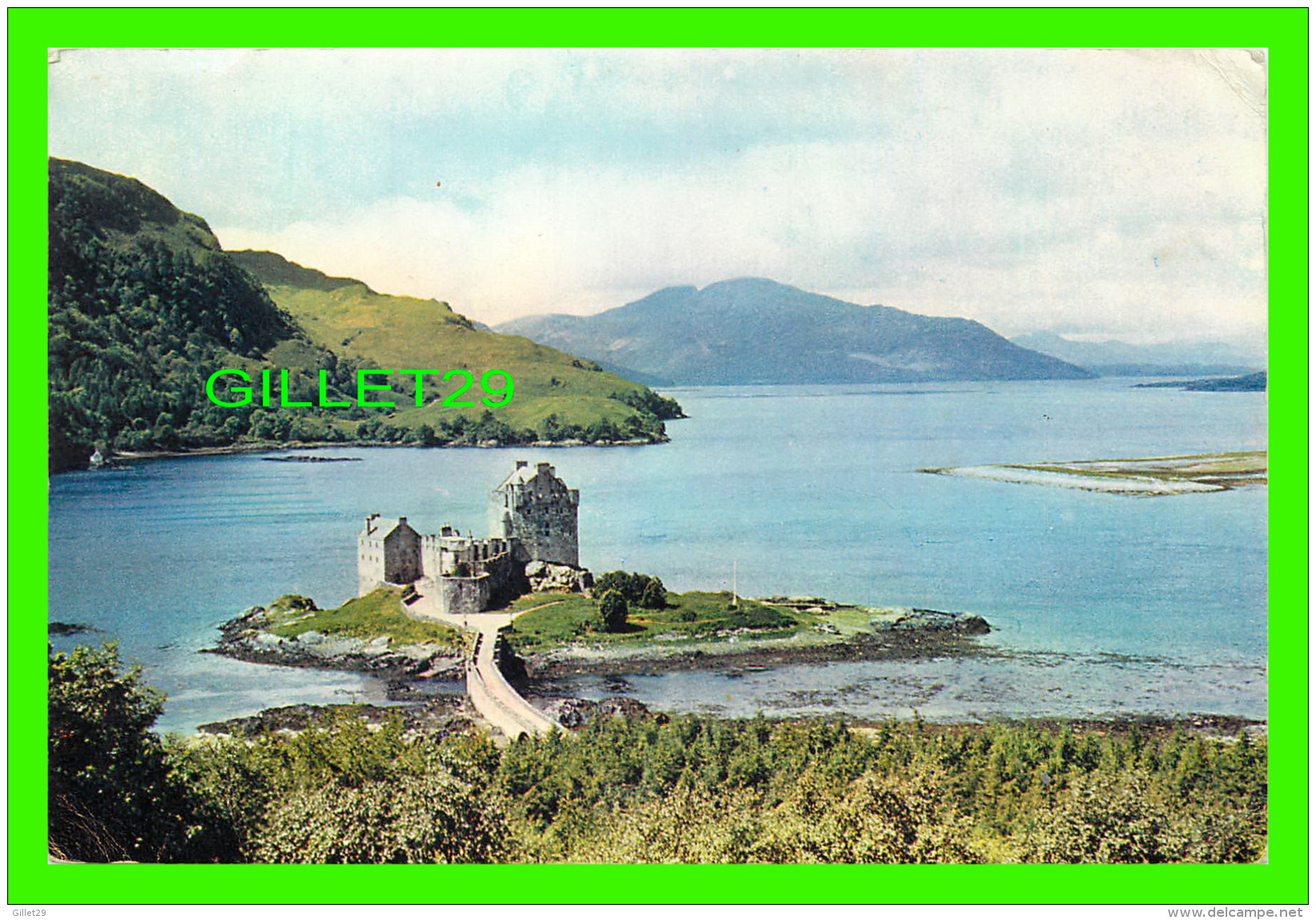 WESTER ROSS, SCOTLAND - EILEAN DONAN CASTLE, LOCH DUICH - J. ARTHUR DIXON No 3699 - TRAVEL IN 1961 - - Ross & Cromarty