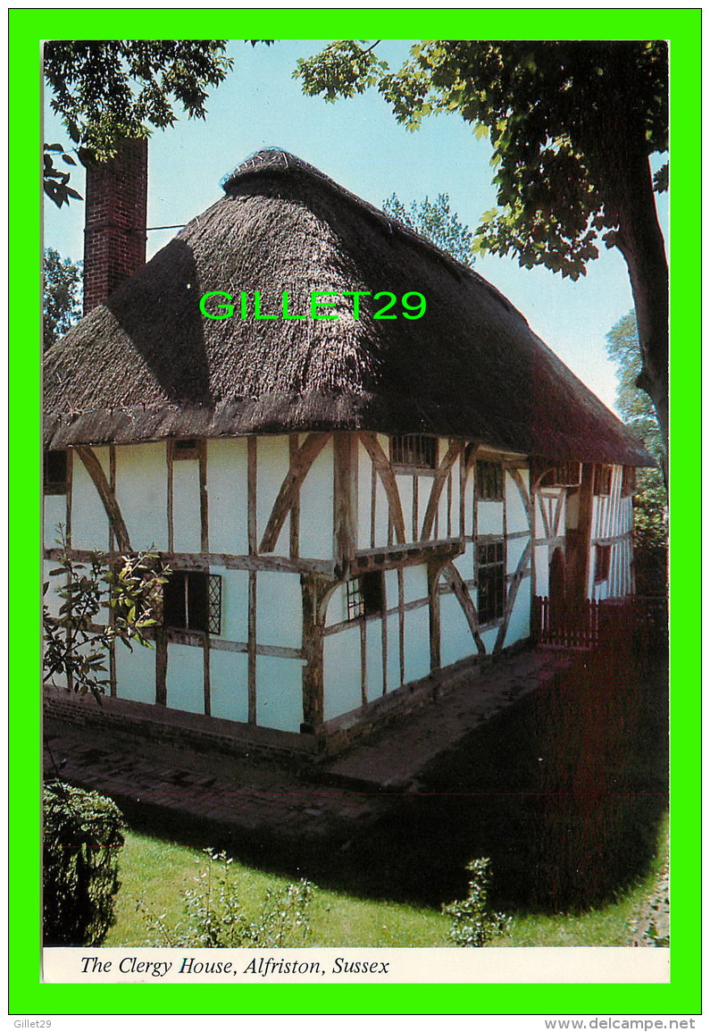 ALFRISTON, UK - THE CLERGY HOUSE -  BENNETT PUBLICATIONS  No 10096 - - Autres & Non Classés