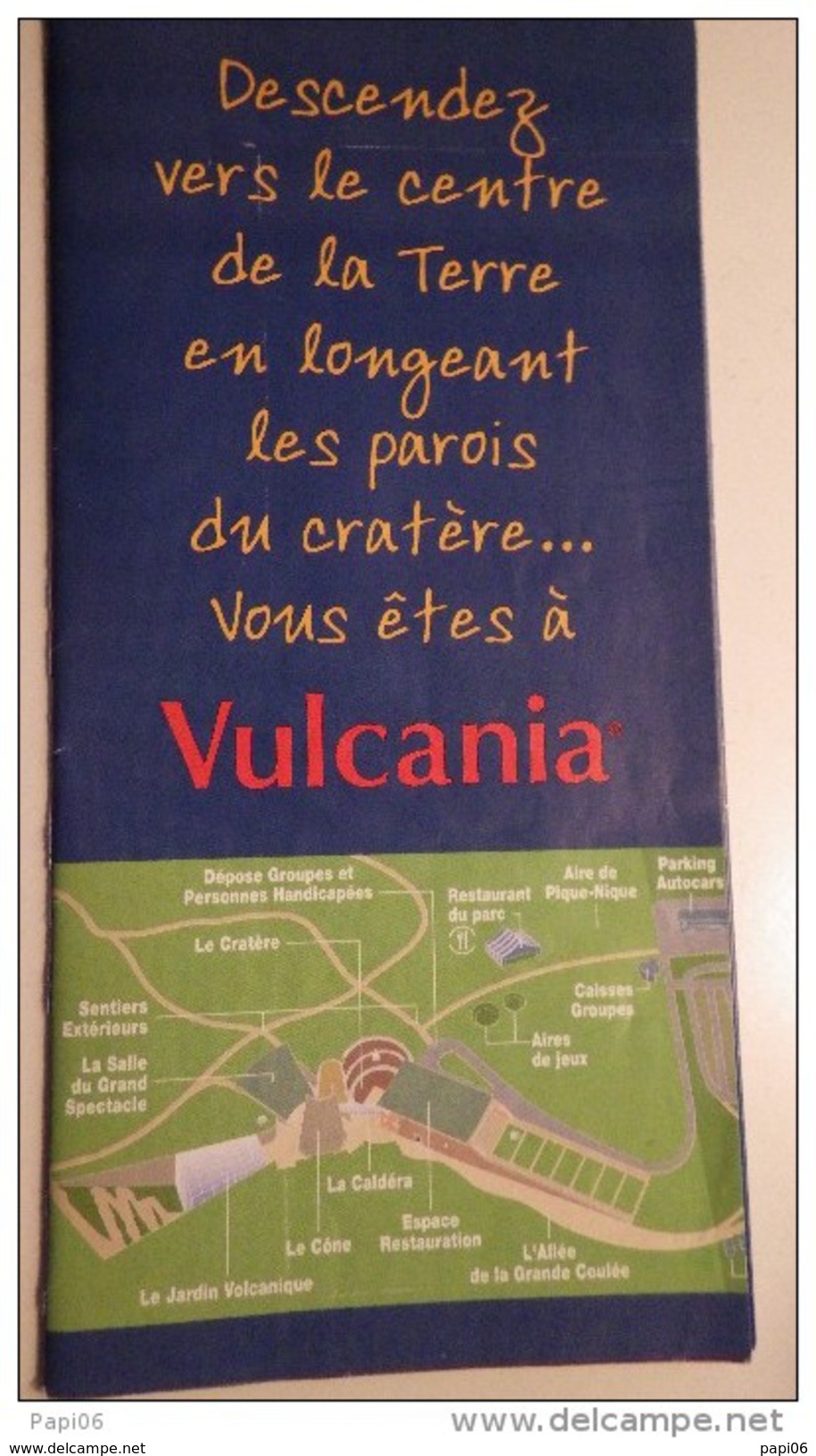 Dépliant Vulcania 2002 - Dépliants Touristiques