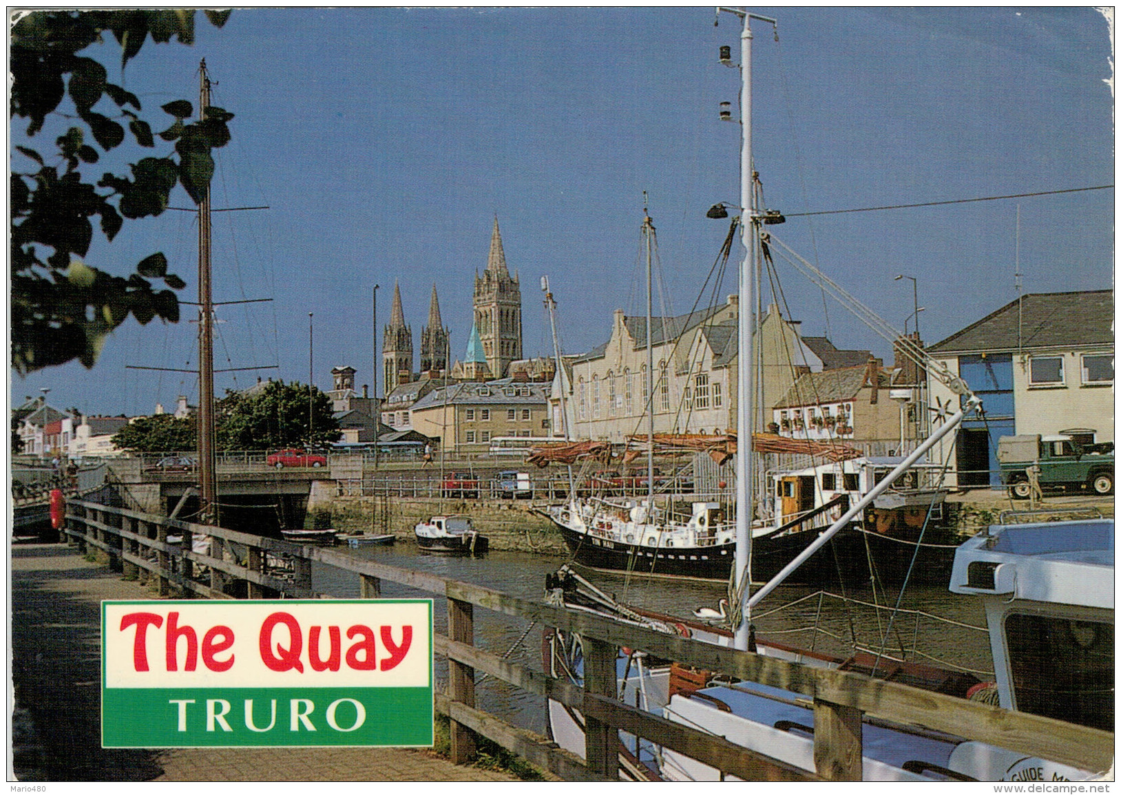 TRURO   THE  QUAY     (VIAGGIATA) - Altri & Non Classificati