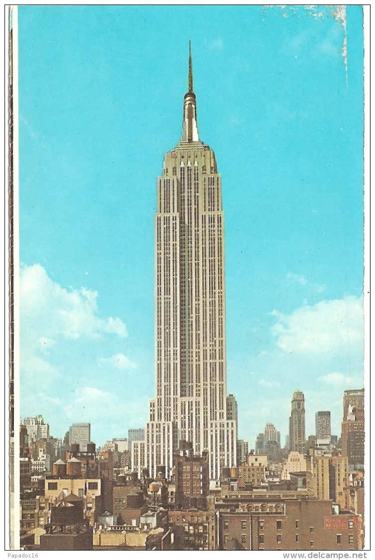 USA - NY - Empire State Building, New York City - Manhattan Post Card Pub. N° DT-76786-B / NY-82 - Broadway