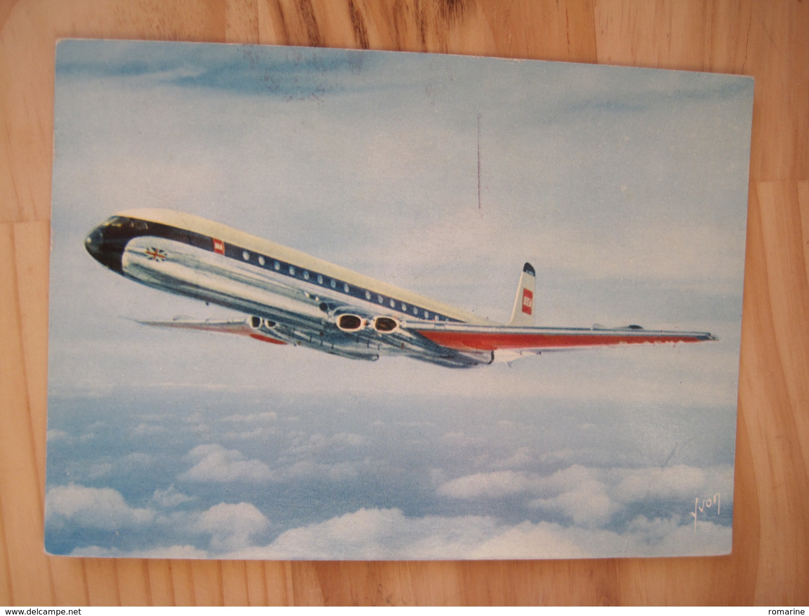 Comet 4B De La British European Airways - 1946-....: Moderne