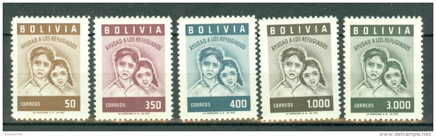 Bolivia 1960  Yv 381/385** - Bolivie