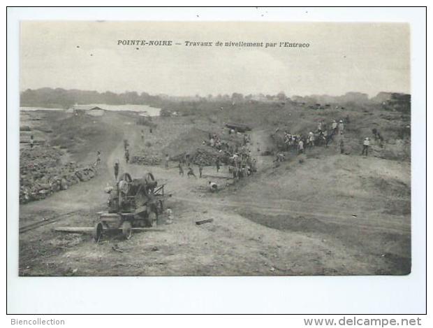 Congo.Pointe Noire ,travaux De Nivellement Par L'entraco - Pointe-Noire