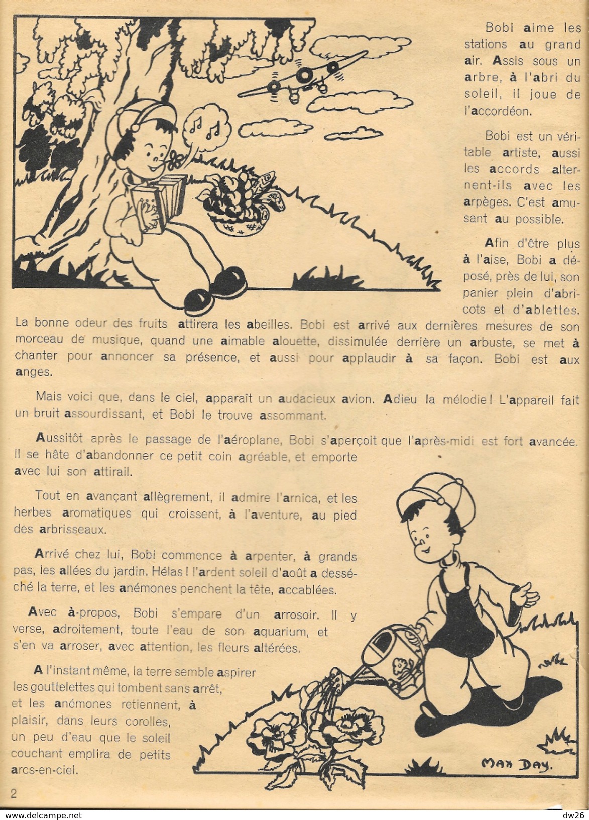 Livre De Lecture: "Je Sais Lire" De A à Z - Textes De M. Charlier, Illustrations De Max Day - 1944, 24 Pages - Other & Unclassified