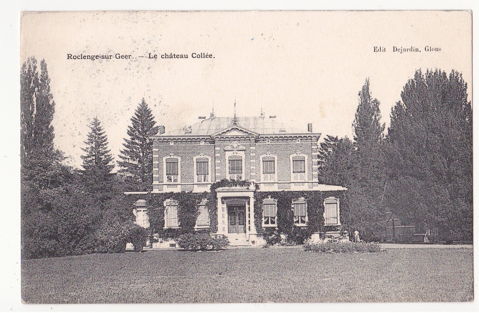 Roclenge-sur-Geer: Le Château Collée. - Bassenge