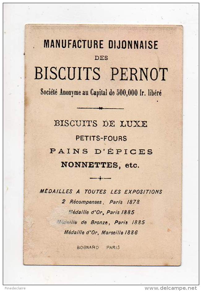 Chromo - Manufacture Dijonnaise Des Biscuits Pernot - Le Retour De La Guerre Moyen âge - Pernot