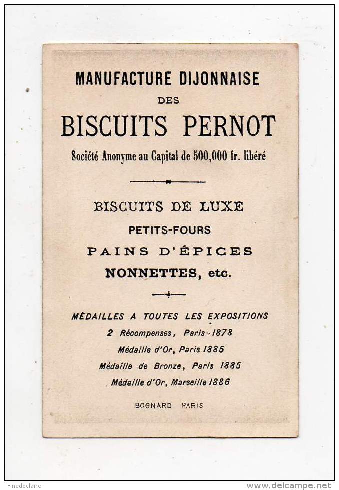 Chromo - Manufacture Dijonnaise Des Biscuits Pernot - Les Vieux Lavoirs - Pernot