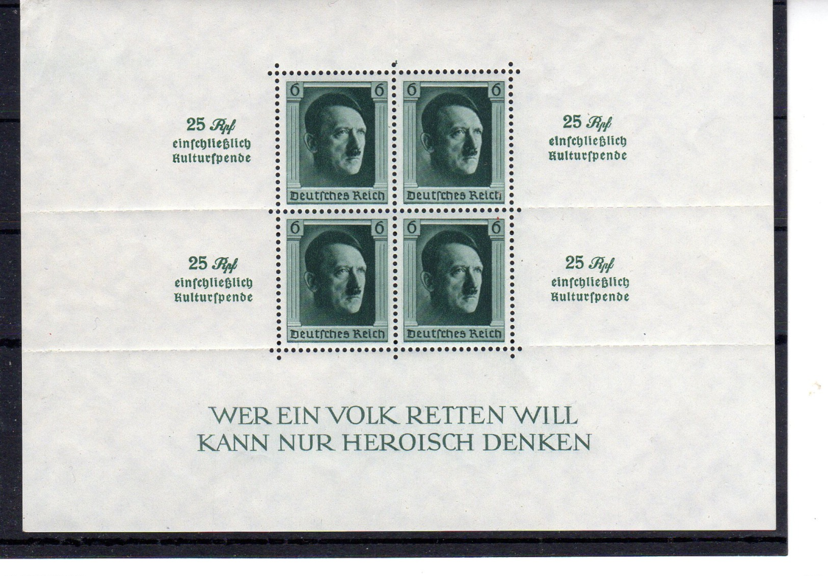 Deutsches Reich Block 9 Postfrisch **  (  N  5632  ) - Ungebraucht