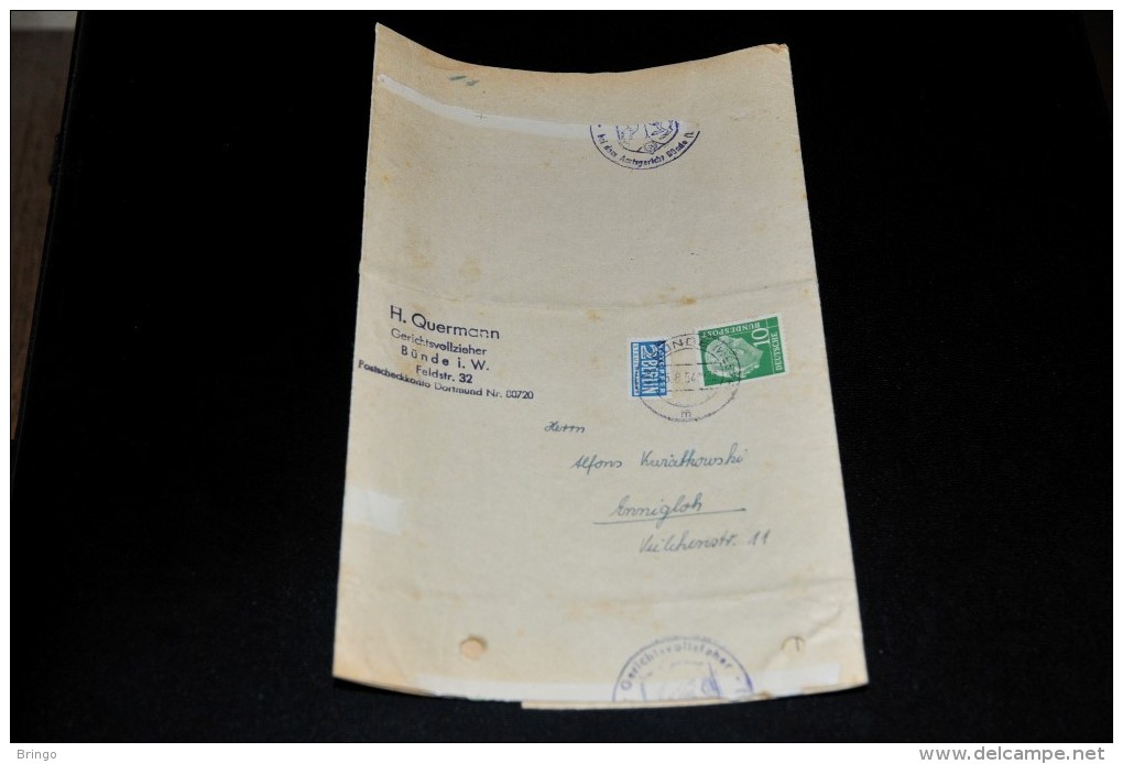 264- Rechnung Aus Enniglow Bünde1954 - 1950 - ...