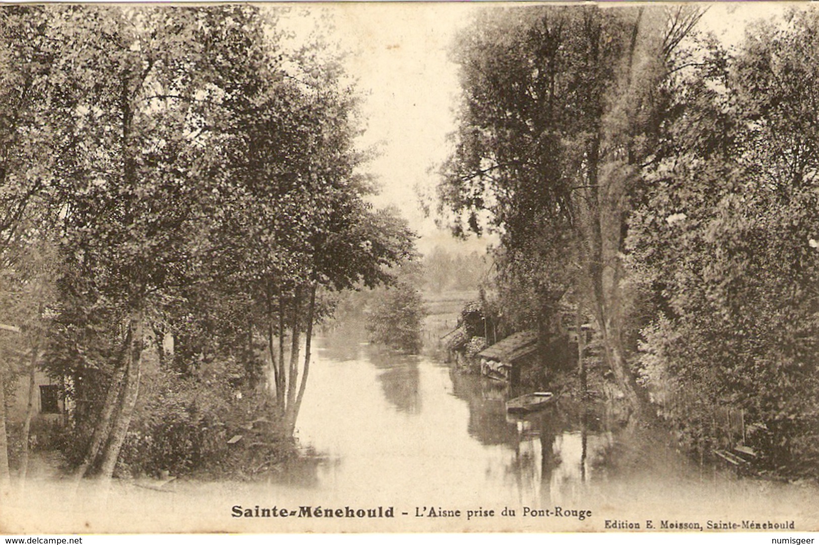 SAINTE-MENEHOULD   ----   L'Aisne Prise Du Pont-Rouge - Sainte-Menehould