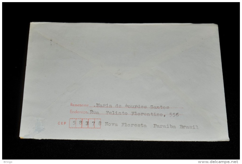 6- Envelope From Brasil To Holland - Brieven En Documenten