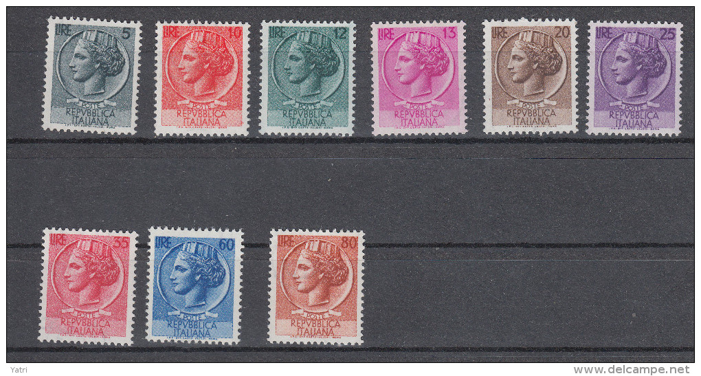 Italia - 1953 - Siracusana ** MNH - 1946-60: Nuovi