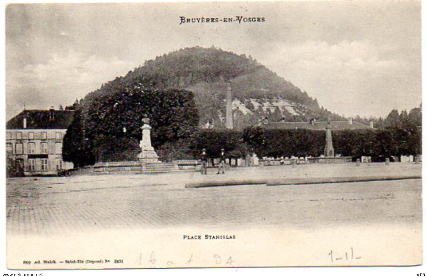 CPA 88 ( Vosges  ) - BRUYERES EN VOSGES - Place Stanislas ( Precurseur ) 1902 - Bruyeres