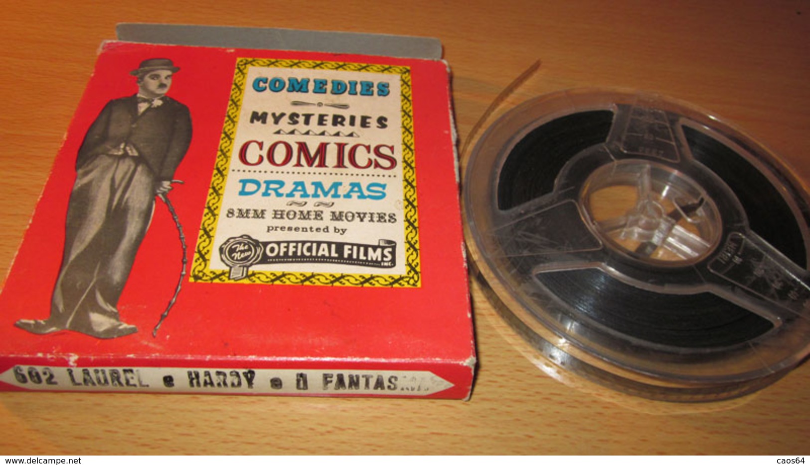 LAUREL & HARDY E IL FANTASMA 602 OFFICIAL FILMS 8 MM. - 35mm -16mm - 9,5+8+S8mm Film Rolls