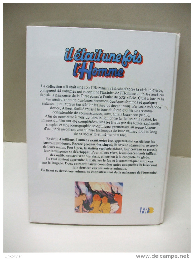 IL ETAIT UNE FOIS L'HOMME : Les Premiers Hommes N° 2 + K7 VHS ép 5/6 - A. Barillé - Ed FABBRI-HACHETTE FR3 - Cassettes