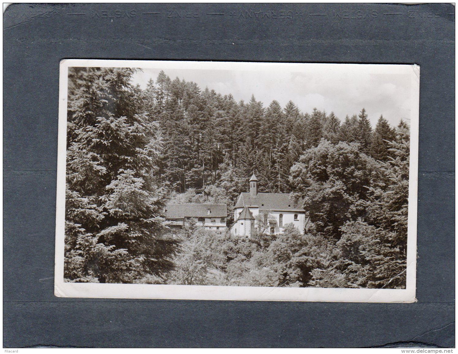 66157    Germania,   Schwarzwaldluftkurort Wolfach,  Jacobskapelle,  VG  1953 - Wolfach