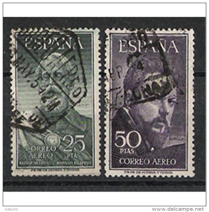 ES1124-LFTU1124/25MFTCSC.España. Spain.Espagne.Viajero LEGARPI Y SOROLLA,Pintor .1953.( Ed 1124/5º) - Otros & Sin Clasificación