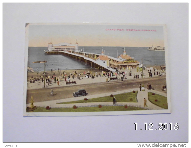 Weston-Super-Mare. - Grand Pier. (21 - 6 - 1938) - Weston-Super-Mare
