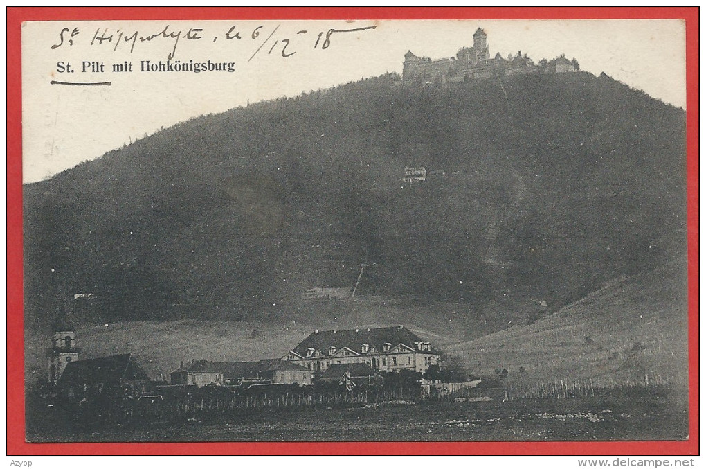 67 - HOHKÖNIGSBURG - HAUT KOENIGSBOURG Près SELESTAT - ST. PILT - ST. HIPPOLYTE - Altri & Non Classificati