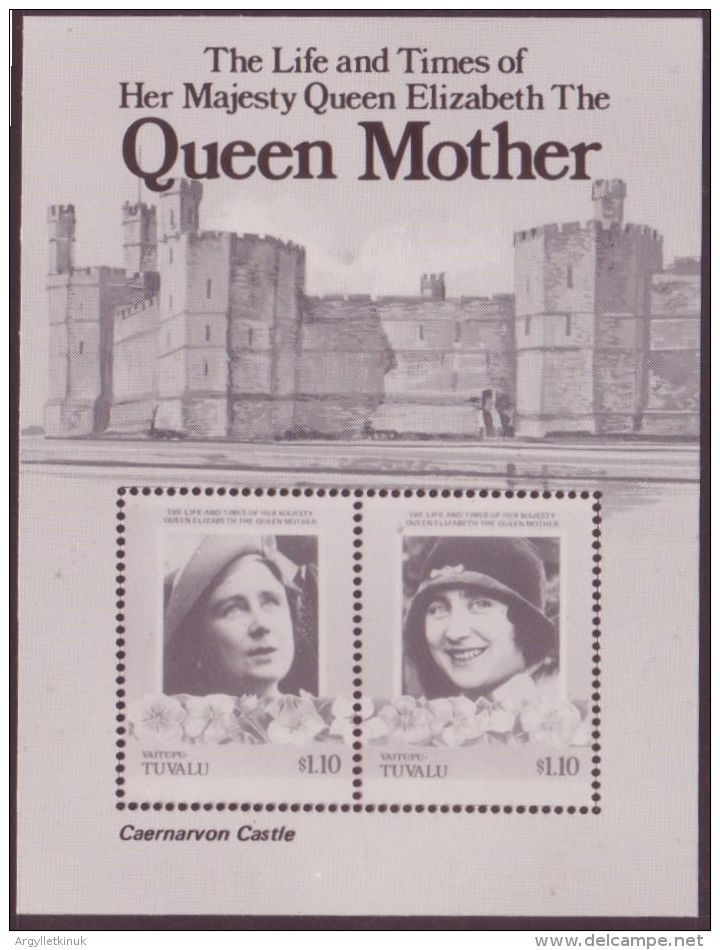 QUEEN MOTHER - TUVALU PRINTER'S PROOF - Unclassified