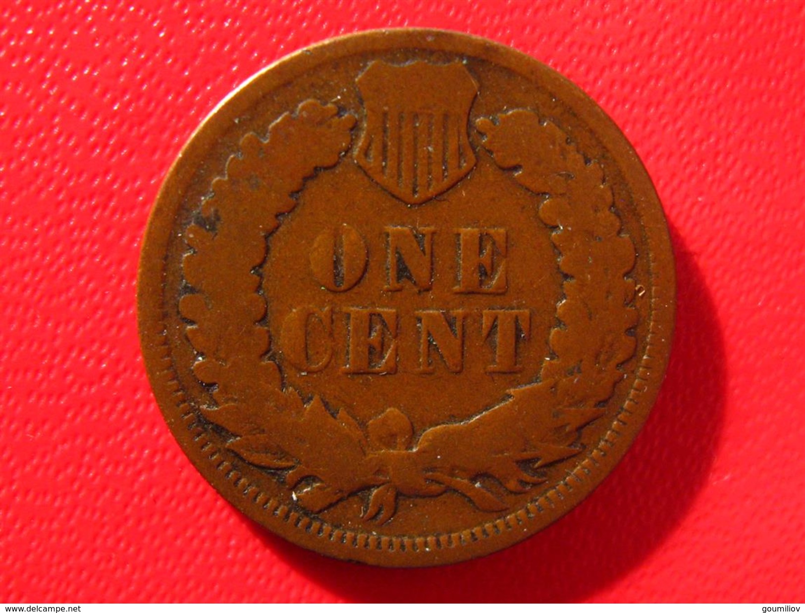 Etats-Unis - USA - One Cent 1875 5258 - 1859-1909: Indian Head