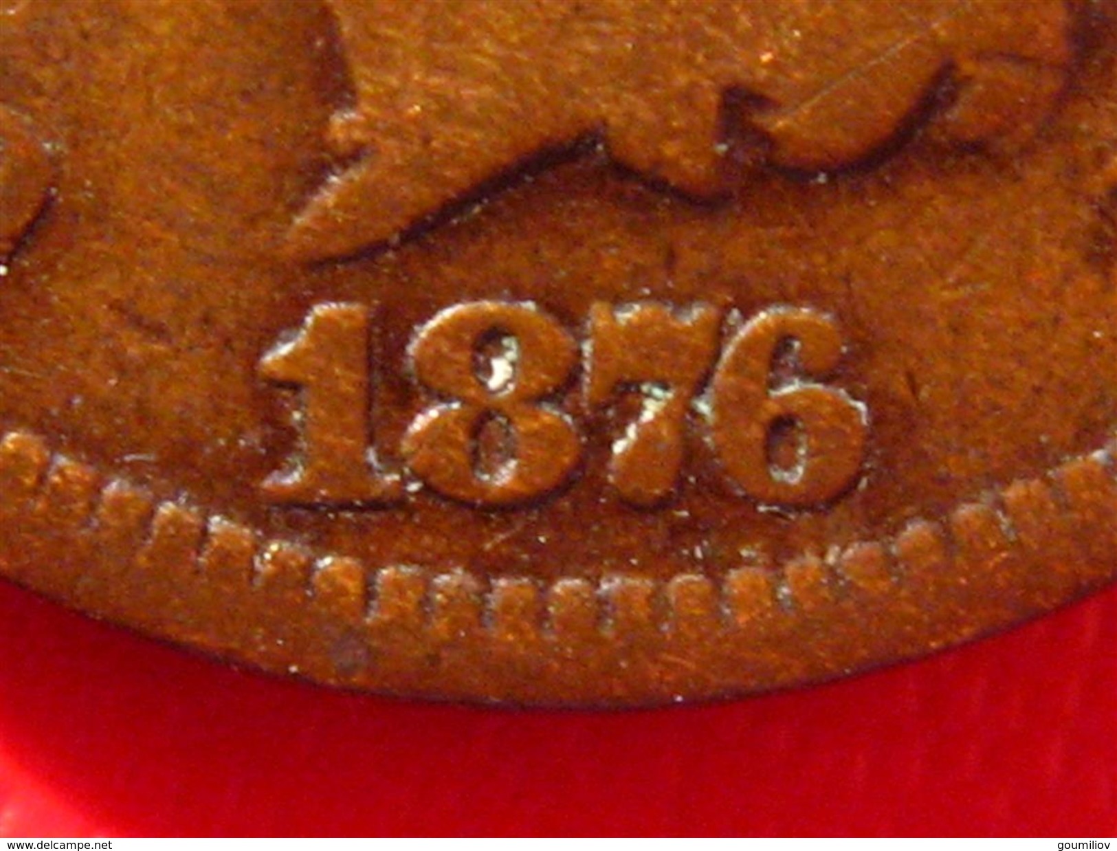 Etats-Unis - USA - One Cent 1876 5222 - 1859-1909: Indian Head