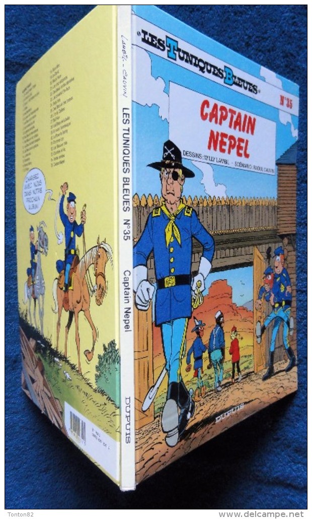 Les Tuniques Bleues N° 35 - " Captain Nepel " - Dupuis - ( E.O. 1993 ) . - Tuniques Bleues, Les