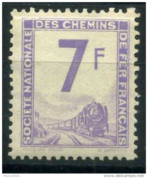 FRANCE ( COLIS POSTAUX ET AUTRE) : Y&amp;T N°  7   TIMBRE  NEUF  AVEC  TRACE  DE  CHARNIERE , COTE  500 € . - Neufs