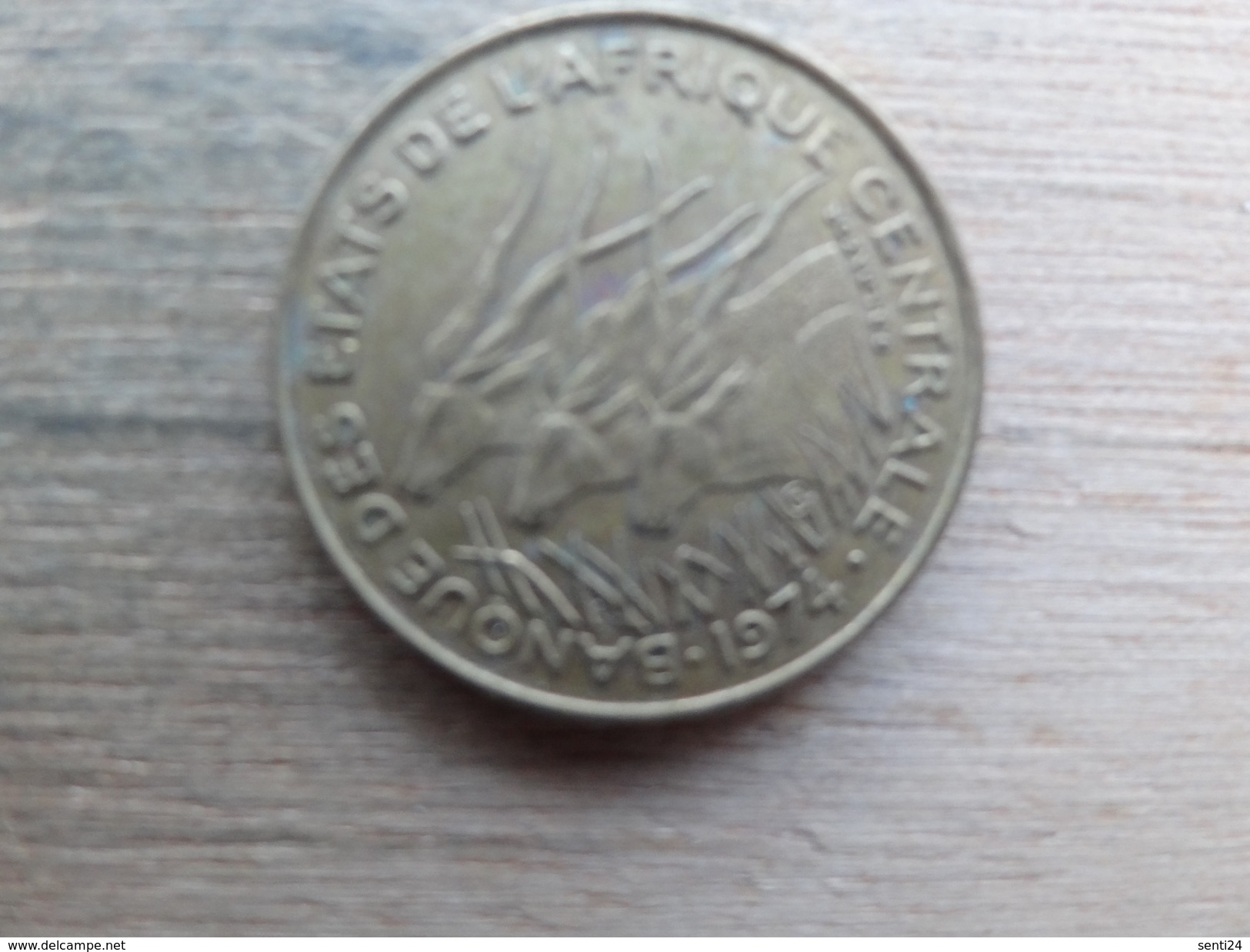 Central Africa  10 Francs  1974  Km 9 - Centrafricaine (République)