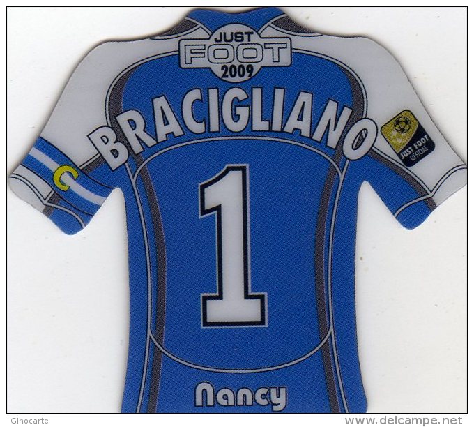 Magnet Magnets Maillot De Football Pitch Nancy Bracigliano 2009 - Sport