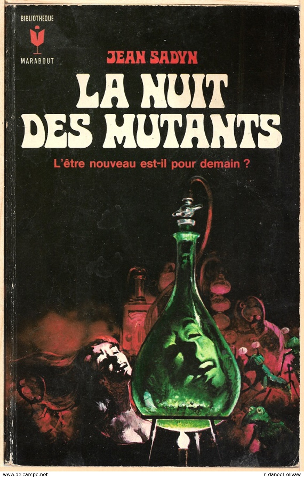 Marabout 347 - SADYN, Jean - La Nuit Des Mutants (BE+) - Marabout SF