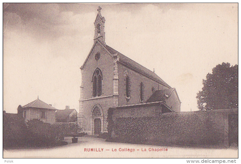 Bf - Cpa RUMILLY - Le Collège - La Chapelle - Rumilly