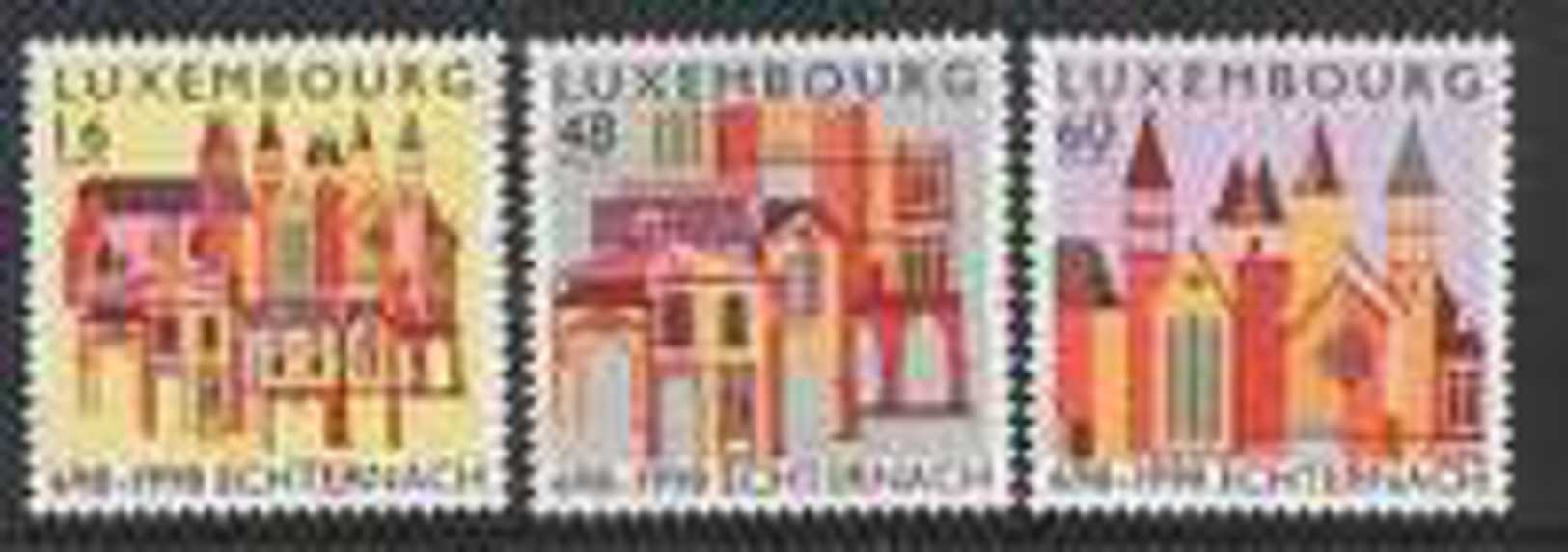 Luxembourg 1998 Yvertnr. 1404-06 *** Cote 9,25 Euro Echternach - Neufs