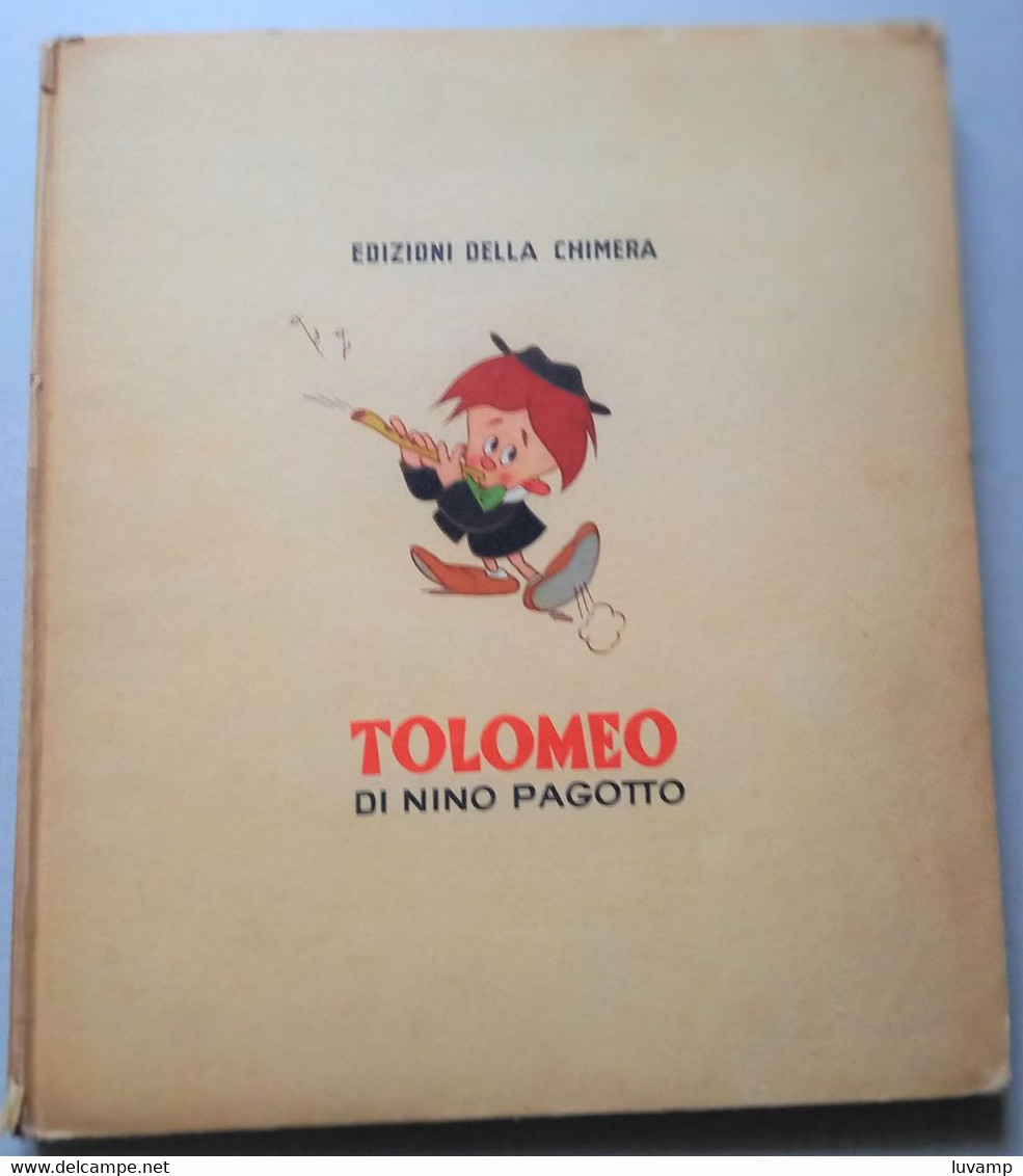 TOLOMEO DI NINO PAGOTTO -EDIZIONI CHIMERA ( CART 72) - Berühmte Autoren