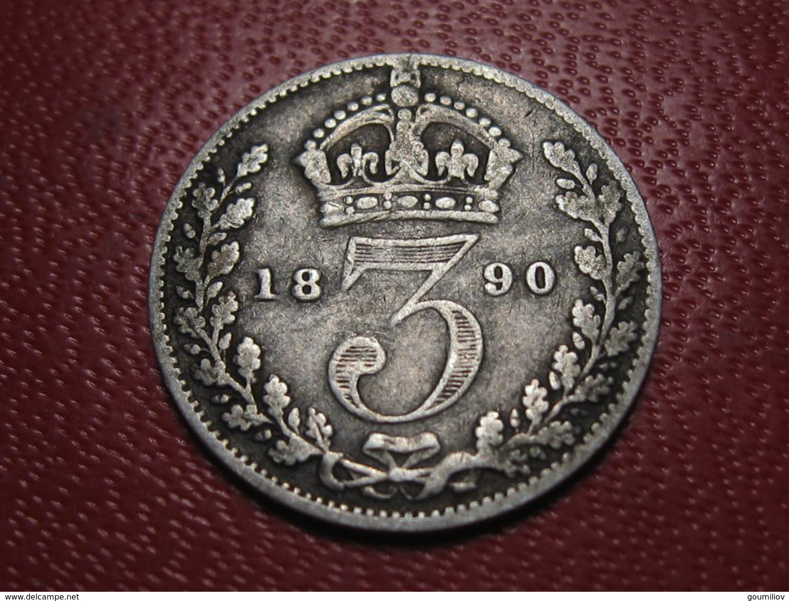 Grande-Bretagne - 3 Pence 1890 9559 - F. 3 Pence
