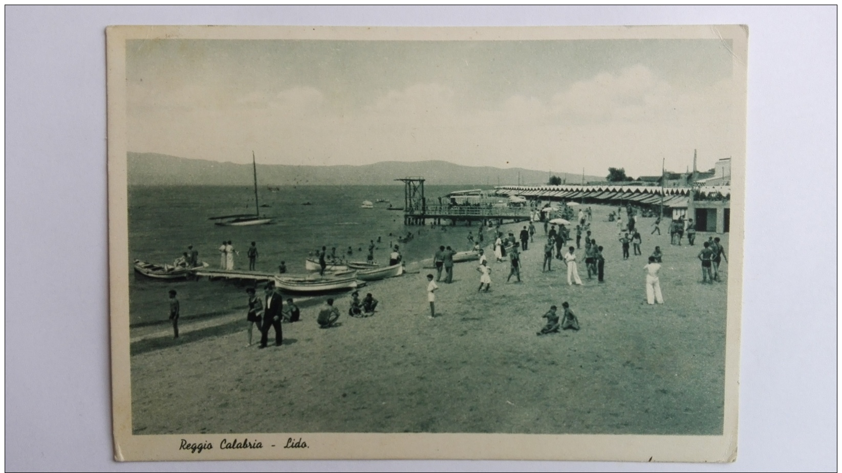 C1 CARTOLINE, POSTCARD, ITALY, ITALIA, CARTOLINA, REGIONALE, CALABRIA, REGGIO CALABRIA Lido - Reggio Calabria