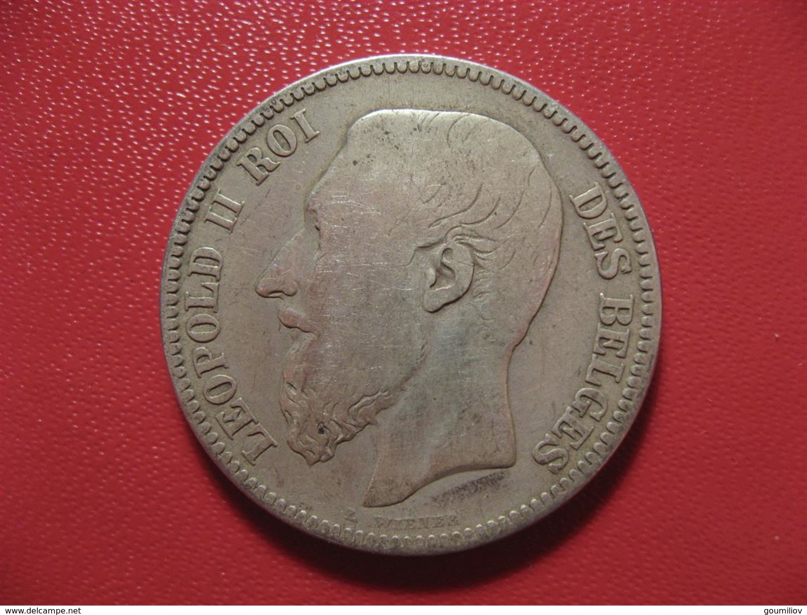 Belgique - 2 Francs Frank 1867 - Variété Belges 9367 - 2 Francs