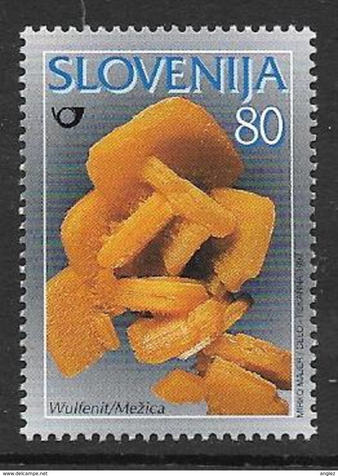 Slovenia: 1997 Minerals Wulfenite MNH - Slovénie