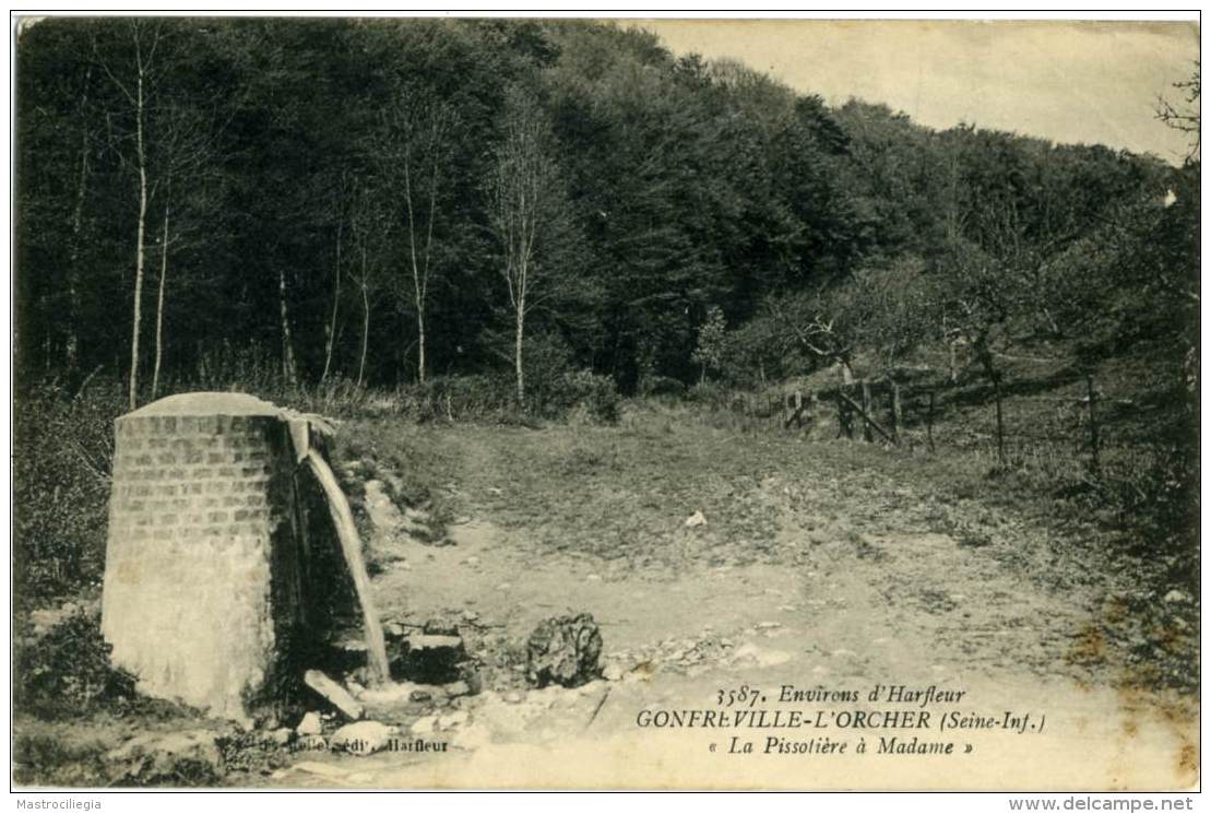 FRANCIA  SEINE MARITIME  GONFREVILLE-L'ORCHER  La Pissoliére A Madame  Environs D'Harfleur - Harfleur