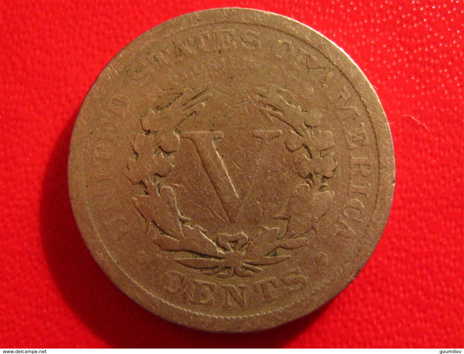 Etats-Unis - 5 Cents 1898 - Type V Cents 3072 - 1883-1913: Liberty (Liberté)