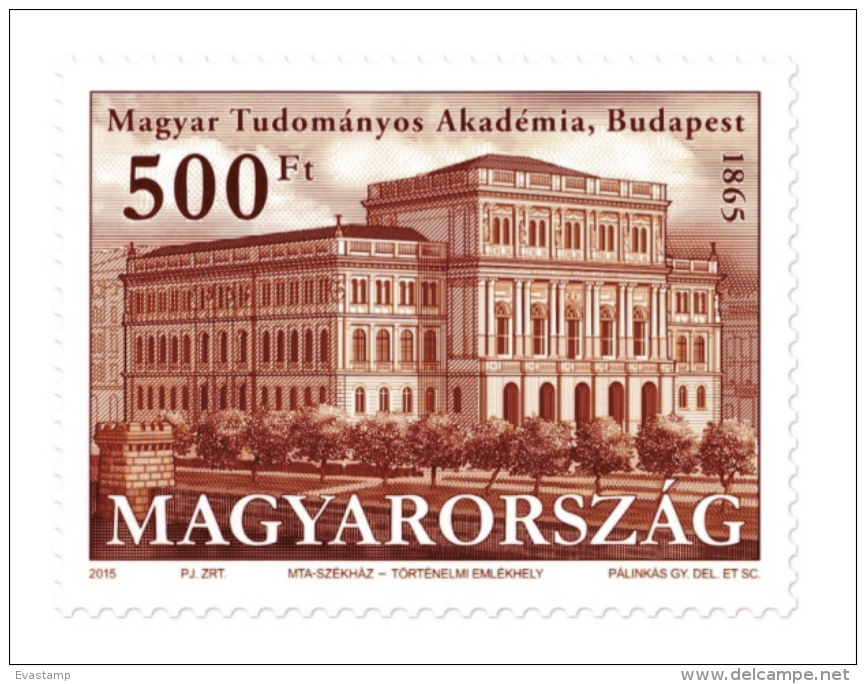 HUNGARY - 2015.  150th Anniversary Of The Hungarian Academy Of Science MNH!!! - Ungebraucht