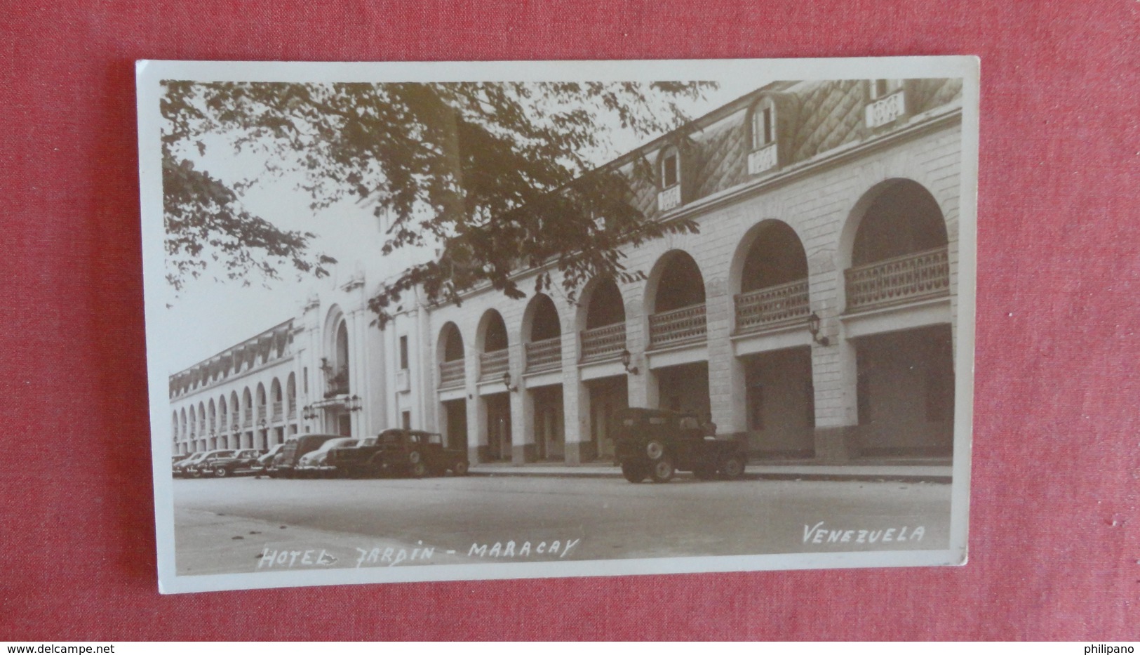 > Venezuela Maracay  RPPC- --- As Is Removed From Album    ----- Ref 2420 - Venezuela