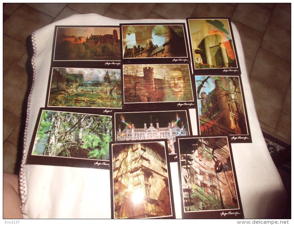 LOT DE 10 CARTES ALBI ....SIGNE GEORGES CHASSAGNE - 5 - 99 Cartes