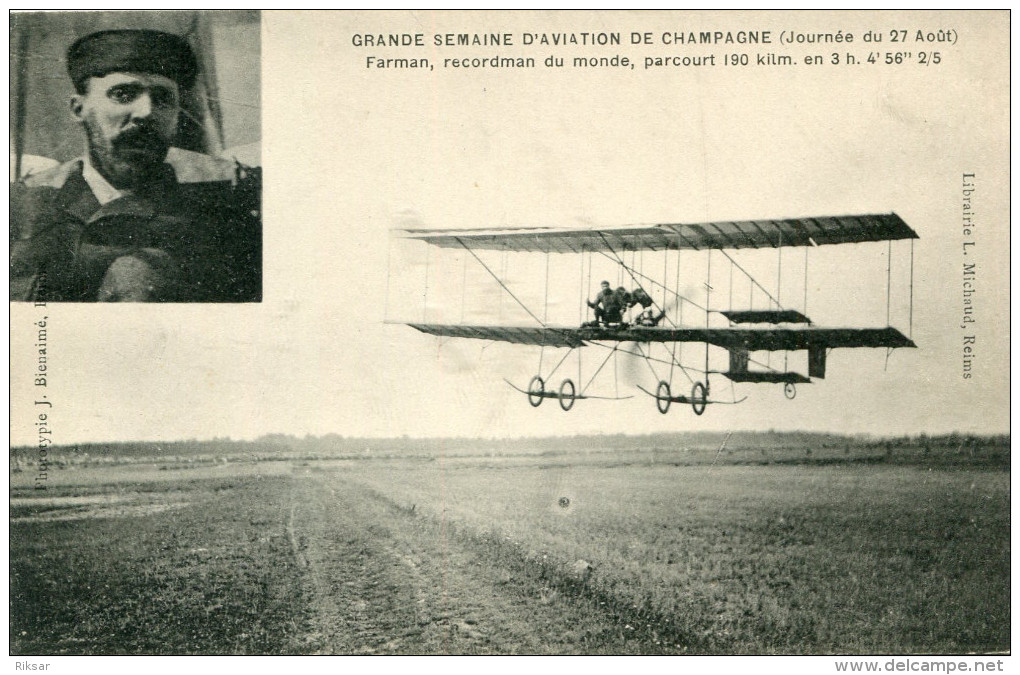 AVIATION(REIMS) - Airmen, Fliers