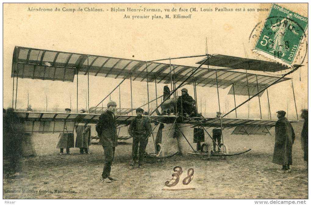 AVIATION(CHALONS) - Aviateurs