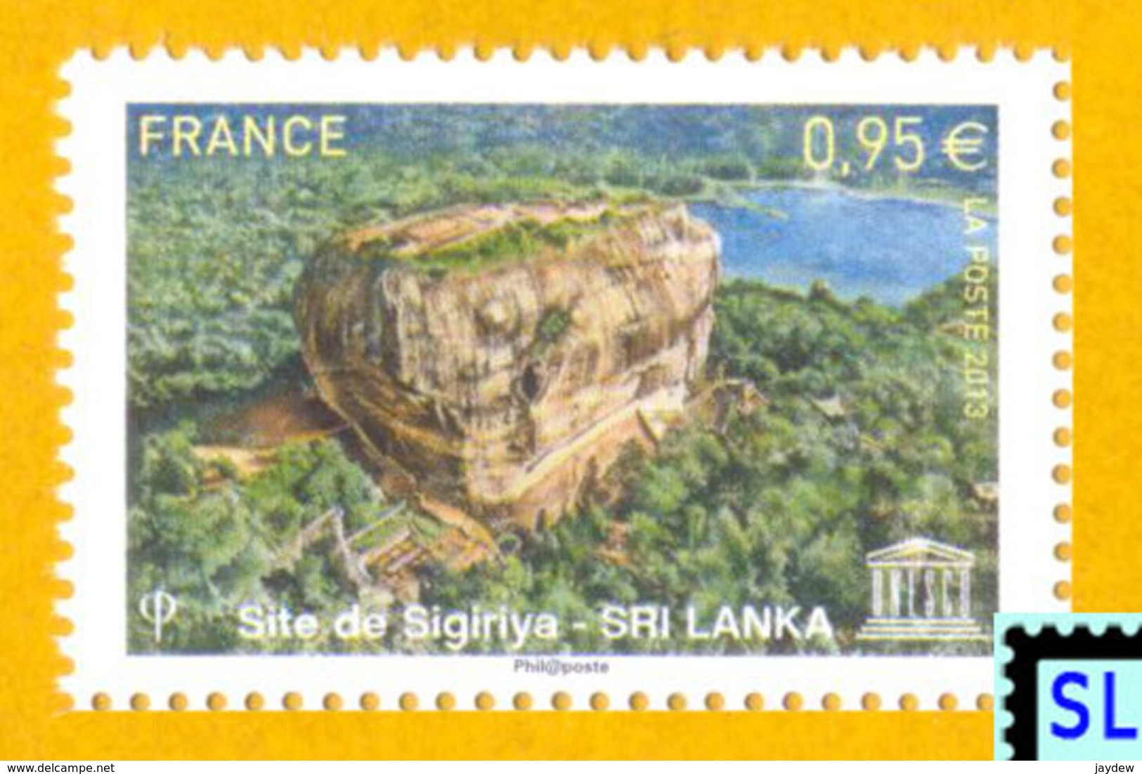 France Stamps 2013, Site Of Sigiriya Sri Lanka, MNH - Other & Unclassified