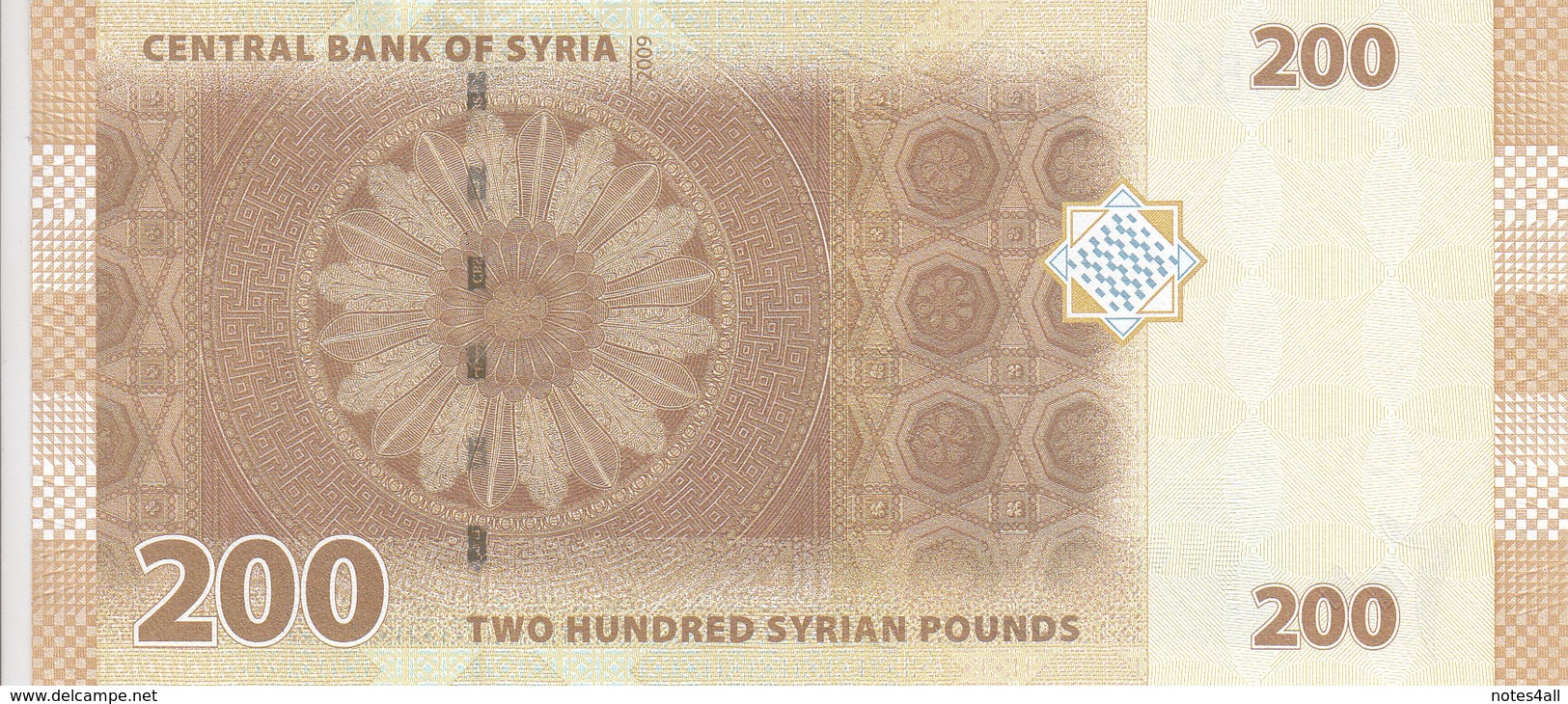 SYRIA 200 LIRA 2009 P-114 UNC */* - Syria