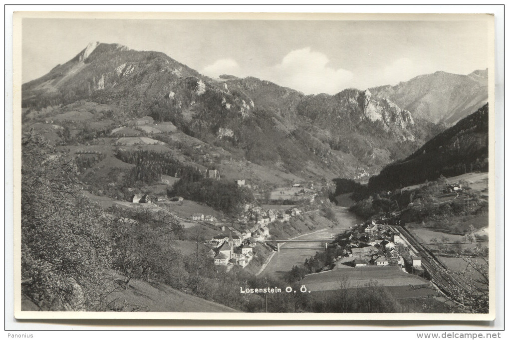 LOSENSTEIN, Enns - Austria, Old Postcard - Weyer