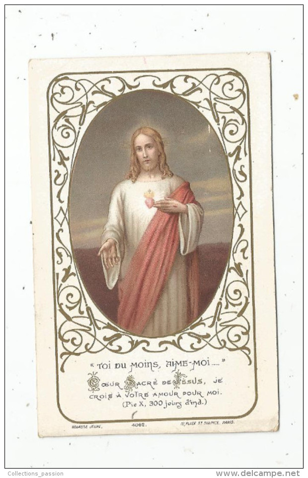 G-I-E , Image Religieuse , Image Pieuse , 1915 , Toi Du Moins , Aime Moi... , 2 Scans - Images Religieuses